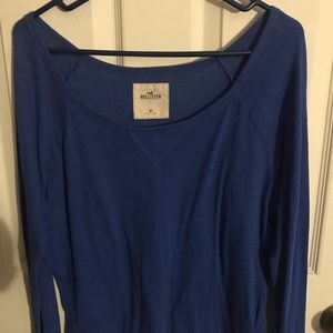 Hollister long sleeve shoulder top